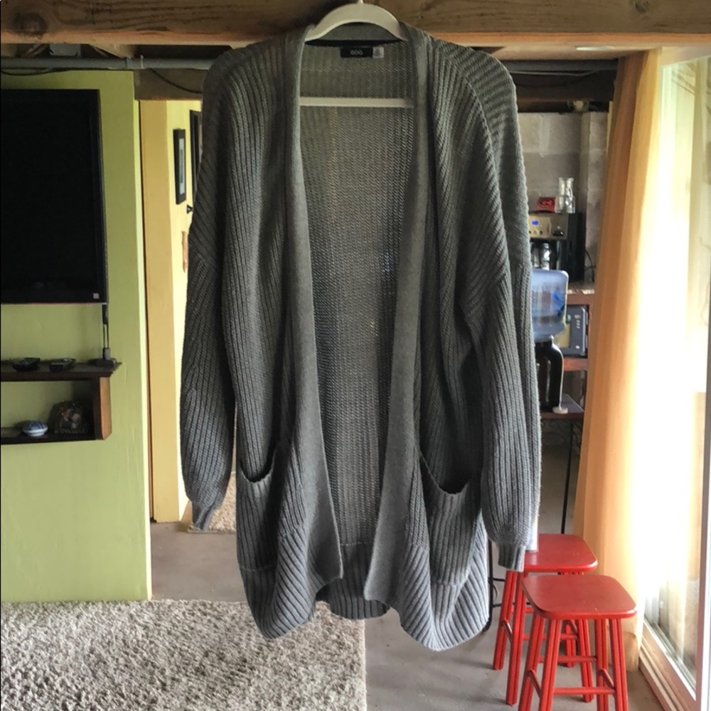 Grey cardigan from urban outfitters
